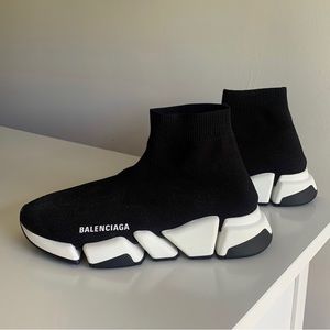 LIKE NEW! Balenciaga Mid Speed Sock Sneaker Size 9